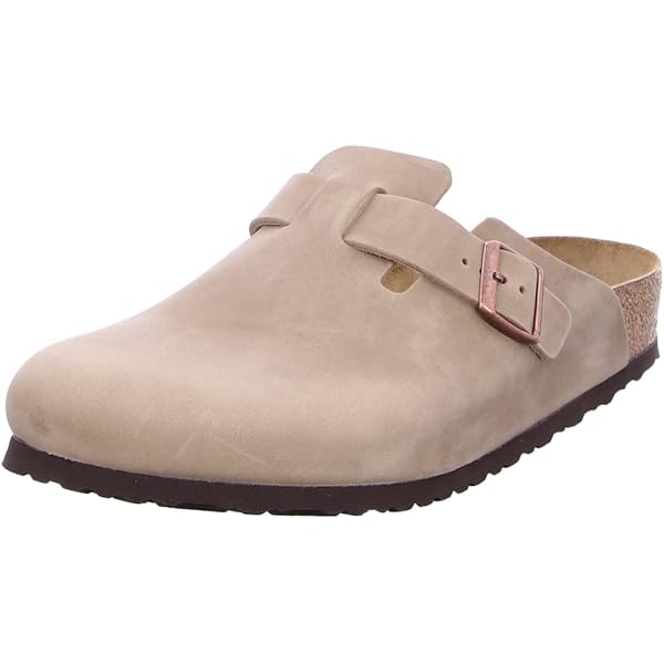 Amazon.com | Birkenstock Unisex Boston BS Suede Embossed