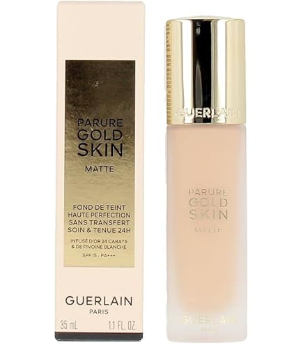 【最終値下】ゲランPARURE GOLD SKIN CONTROL Amazon.com : Parure Gold Skin Control Matte Compact Foundation