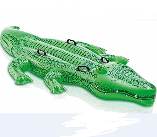 Adults and children Personality Creative Animal shapes Big Crocodile mounts Water toys horse Floating on the water Inflatable boat