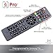 GE Universal Remote Control for Samsung, Vizio, LG, Sony, Sharp, Roku, Apple TV, RCA, Panasonic, Smart TVs, Streaming Players, Blu-ray, DVD, Simple Setup, 4-Device, Graphite, 33711thumb 3