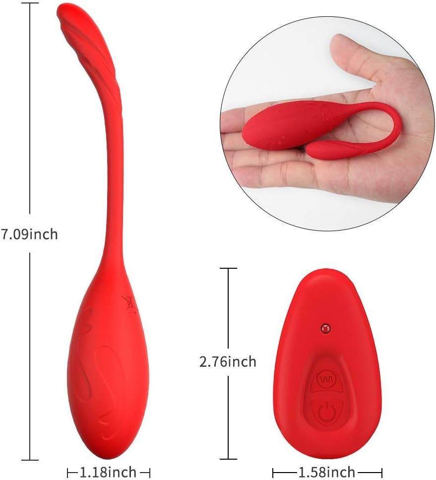 LEVETT Ben Wa Balls, Bladder Control Device with Wireless Remote Control 16 Different Vibration Frequencies, Waterproof Kegel Ball for Women Pelvic Floor Strengthening and Bladder Control Exercise: Home & Kitchen