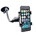 EAGWELL Universal Bicycle Phone Holder Adjustable Holds Phones from 4.0 - 6.5 Inch Phone Mount Fit for iPhone Xs/XS Max, XR, X, 8/8 Plus, Galaxy S9, Black