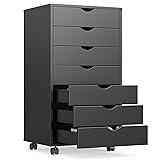 OLIXIS 7 Drawer Mobile File Cabinet Under Desk