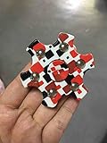Xinzistar Hexagon Stripe Lattice Fidget Hand Spinner Stress Reducer High Speed EDC Focus Toys for ADD, ADHD, Anxiety, Boredom, and Autism