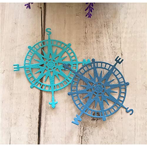 Compass Shapes Metal Cutting Dies Stencil Scrapbooking Photo Album Card Paper Embossing Craft DIY - Thumbnail 7