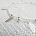 Anklet- 6PCS Anklets Ankle chains No fading foot chains for Female fashion jewelry Each Size 10.04