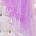 HOUSWEETY Princess Bed Canopy Netting Mosquito Net Round Lace Dome for Twin Full and Queen Size Beds Crib