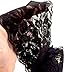 ShariRose Black Lace Headband for Women Hair Accessories Stretch Lace Vintage Floral Makeup Hairbands Handmade Quality (Everyday black)