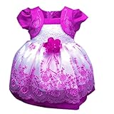 Weixinbuy Kid Baby Girl Tulle Puff Sleeve Party Princess Tutu Dress