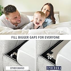EPHEDORA XL Triangle Bed Wedge Pillow for Headboard