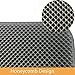 CLORIS Large EVA Cat Litter Mat, 28 in Litter Trapping Mat Litter Locker cat mat, Cat Litter Box Mat Scatter Control,Dual Layer Honeycomb Design, Washable Waterproof (cat Litter mat)