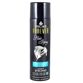 Buy Oscar Hair Styling Spray For Men Women Mega Strong Hold 24