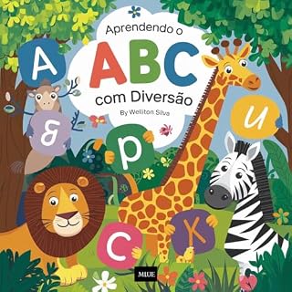 Livro O mundo das letras, aprendendo o abc com diversão