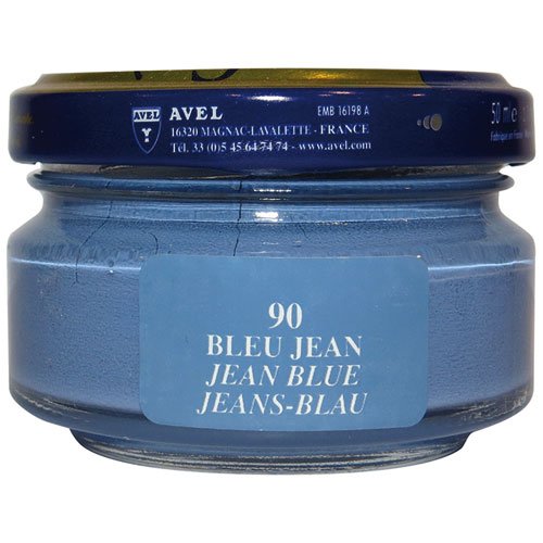 Saphir Creme Surfine - Jar - 50 Ml - Made in France (Jean Blue)