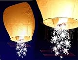 10pc White Shooting Star Sky Lanterns, The Original from TnT Sales