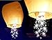 10pc White Shooting Star Sky Lanterns, The Original from TnT Sales