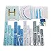 Vidal Crafts Boy Birthday Decorations, 1st Birthday Decoration for Boys, Happy Bday Banner, Tissue Pom Pom Kit, Honeycomb Balls, Paper Fans, Balloons, Boys Birthday Party Supplies