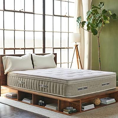 Amazon Com Brentwood Home Cedar Organic Latex Hybrid Mattress
