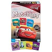 Wonder Forge Disney Pixar Cars Matching Game for Boys & Girls Age 3 to 5 - A Fun & Fast Racecar Memory Game