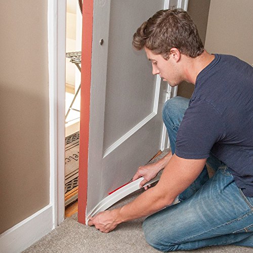 Door Seal Bottom – Rantizon Door Bottom Seal Weather Stripping, Door Draft Stopper, Draft Stopper Soundproof for Doors and Windows, Energy & Money Saving/Weatherproof/Bugs Stopper