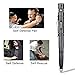 Cenawin Tactical Pen, Self Defense Pen Multi-functional With Tactical LED Flashlight + Ballpoint Pen + Glass Breaker + Multi Tool for Survival Outdoor Travelling Hiking Camping Gift (Black 4 in 1)