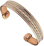Women Ladies Men's Pure Copper Magnetic Bracelet for Therapy Pain Relief Healing Therapy Mcb21