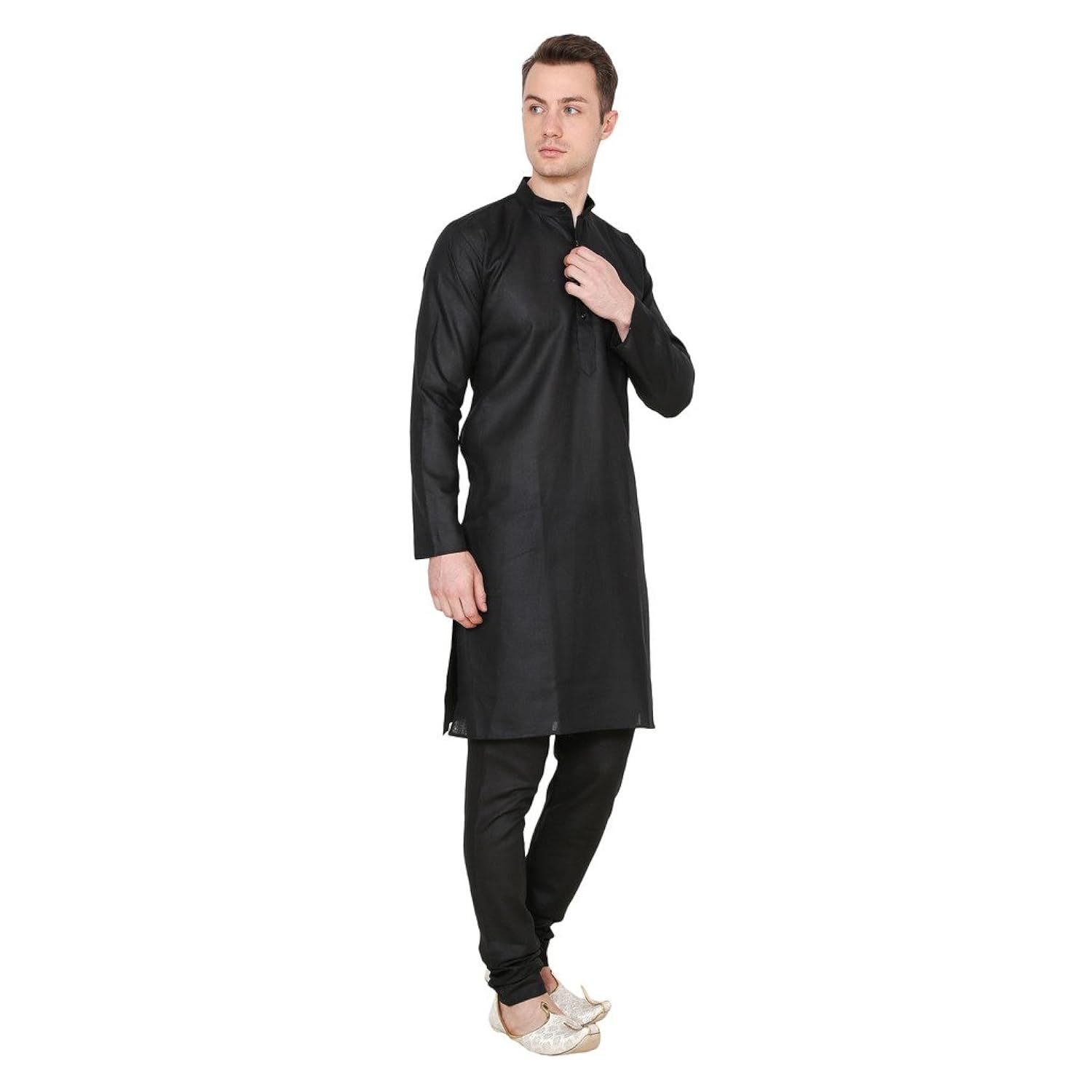 royal kurta men's linen kurta pyjama set