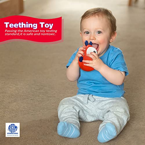 Serdios Musical Wobbler Toy,RolyPoly Tumbler Toy,Tummy Time Toy