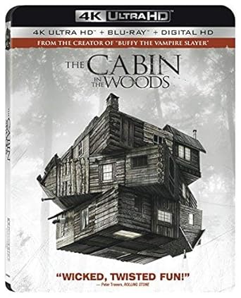 Amazon Com The Cabin In The Woods 4k Uhd Blu Ray Movies Tv
