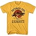 Karate Kid Miyagi-Do It Again Mens Gold T-shirt