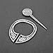 W WOOGGE Men's Bronze Irish Viking Norse Jewelry Penannular Vintage Silver Brooch Clothes Fasteners-Cloak Shawl Scarf Leg Wrap Lapel Pin