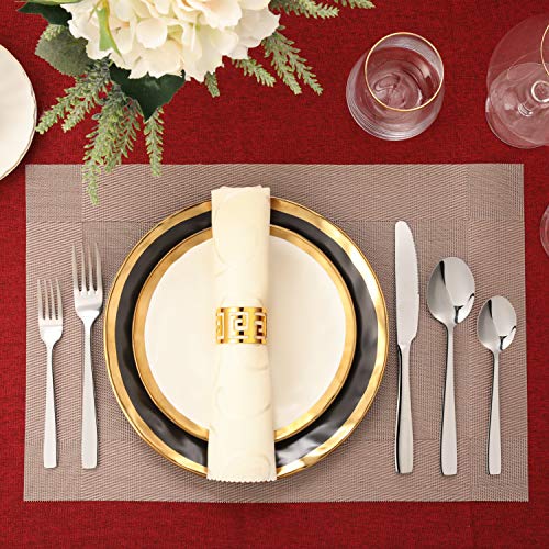 5 Hiware+12+piece+Stainless+Teaspoons+Inches