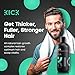 Kick Mens Conditioner (Tea Tree and Peppermint) for Dandruff and Hair Loss | Proven High Performance Pro-Nourishing Mens Natural Anti Dandruff Treatment- (17.5 ounces)