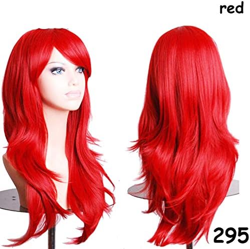 22 inches We Synthetic Non Wigs Soft Heat Resistant Fiber Full Head Wig For Women,#22,22inches,
