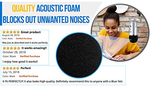 3 Foam+Windscreen+Blue+Yeti+Microphones