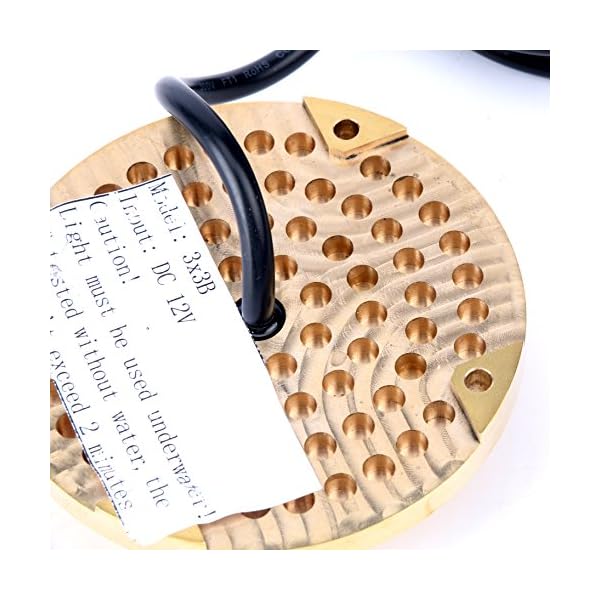 Amarine-made-LED-Underwater-Boat-Surface-Mount-Light-33w-White-Bronze-Housing-Waterproof-Ip-68
