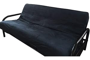 OctoRose ® Navy Blue Zipper Full Size Quality Bonded Micro Suede Futon Mattress Cover