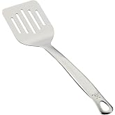 Hestan Provisions Chef's Tools, Slotted Spatula/Turner, (13-Inch), Artisan-Polished Stainless Steel