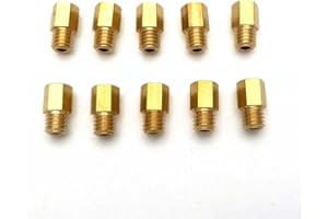 Rllyer 10x Hex Style Main Jets for Mikuni VM TM TMX carb 300 310 320 330 340 350 360 370 380 390