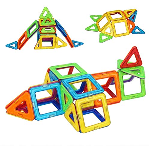 New 24pcs Mini Magnetic Designer Construction Set Model & Building Toy Plastic Magnetic Blocks Educational Toys for Kids Gift
