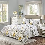 Lush Decor Yellow/Gray (King) Adalia 3-Piece Quilt