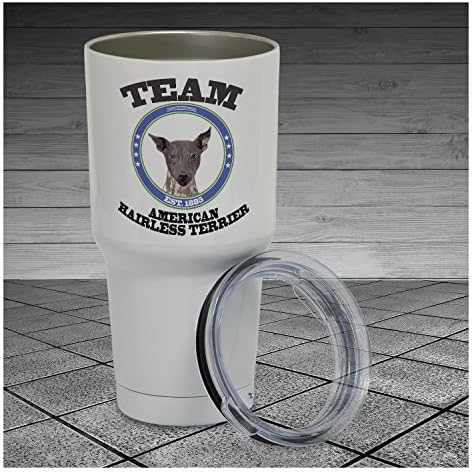 30 Ounce Tumbler American Hairless Terrier Team Tumbler Cup Pet Lover Gift, Dog Lover Gift, Gift For Her, Gift For Him, Work Cup