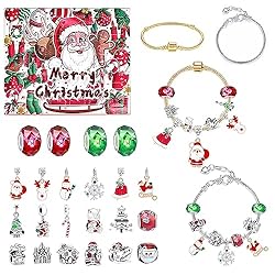 Christmas Advent Calendar Bracelet Girls 24 Days