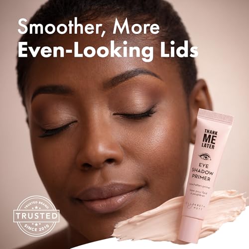 Elizabeth Mott Thank Me Later Eye Primer - Long-Lasting, Eyeshadow Primer Base for Oily Lids & Crease-Free Wear - Smudge-Proof, Lightweight, Cruelty-Free - 10g