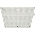 SPYMINNPOO Outboard Transom Plate, Grid Design Trapezoidal PVC Outboard Engine Mounting Pad for Inflatable Boat Kayak Yacht