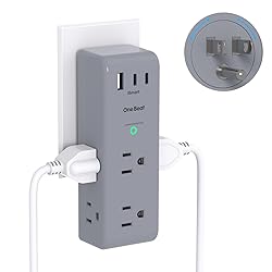 Surge Protector Outlet Extender with Rotating