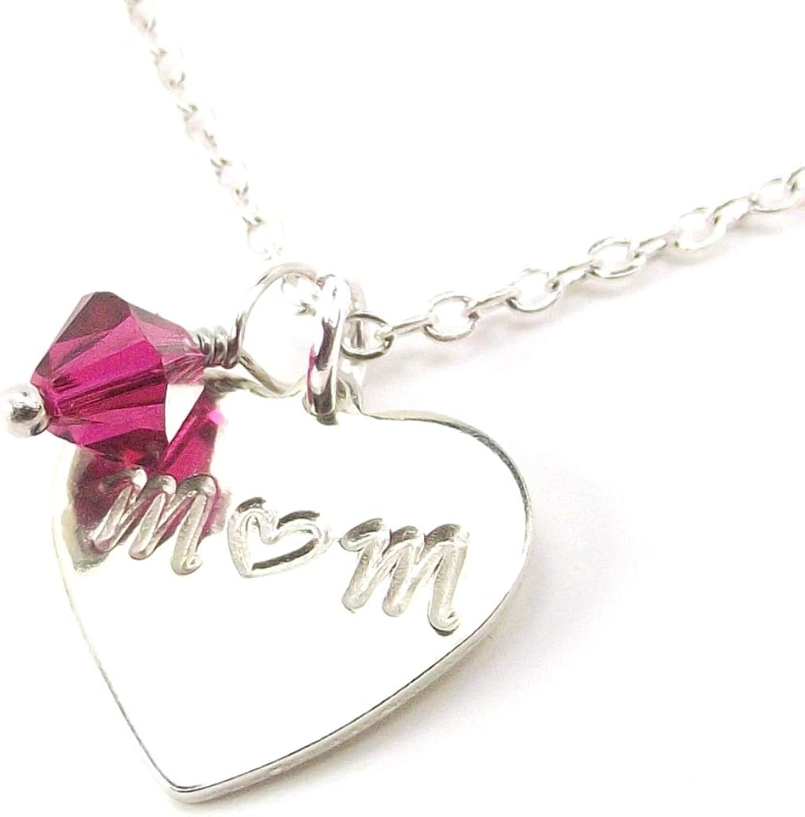 mothers necklace with children's initials