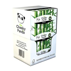 The Cheeky Panda Bamboe gezichtsweefsels Box Multipack | 12 dozen (960 weefsels) | Zachte, sterke en duurzame weefsels