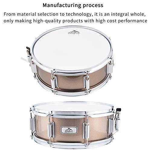 EASTROCK Snare Drum Set 14X5.5inch for Students,Beginners with Gig Bag