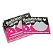 Pack of 30 Bachelorette Party Game - Bachelorette Dare Cards Scratch Off Cards - Perfect for Girls Night Out, Bridal Parties, Bridal Showers, Hot Pink & Black Cards